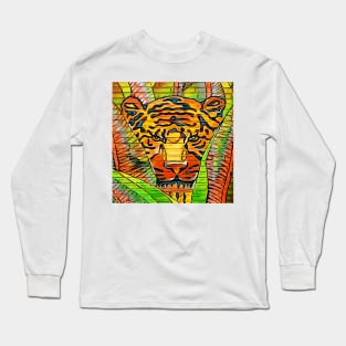 Tiger Head #1b Long Sleeve T-Shirt
